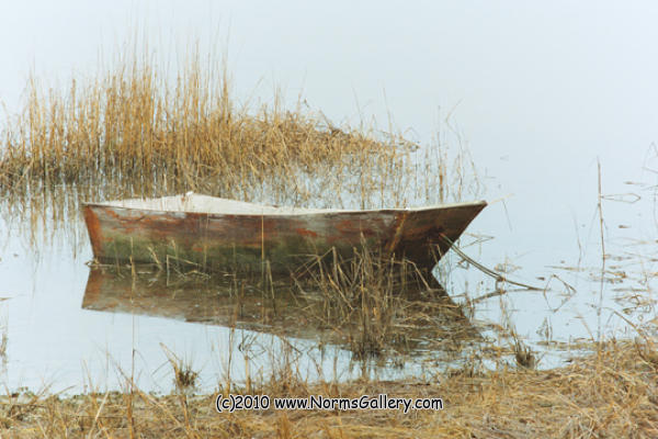 Little Dinghy at Mill Pond (c)2017 www.NormsGallery.com