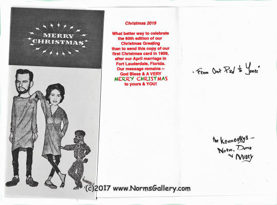 2019 Re-issue of '59 Xmas Crd  s (c)2017 www.NormsGallery.com